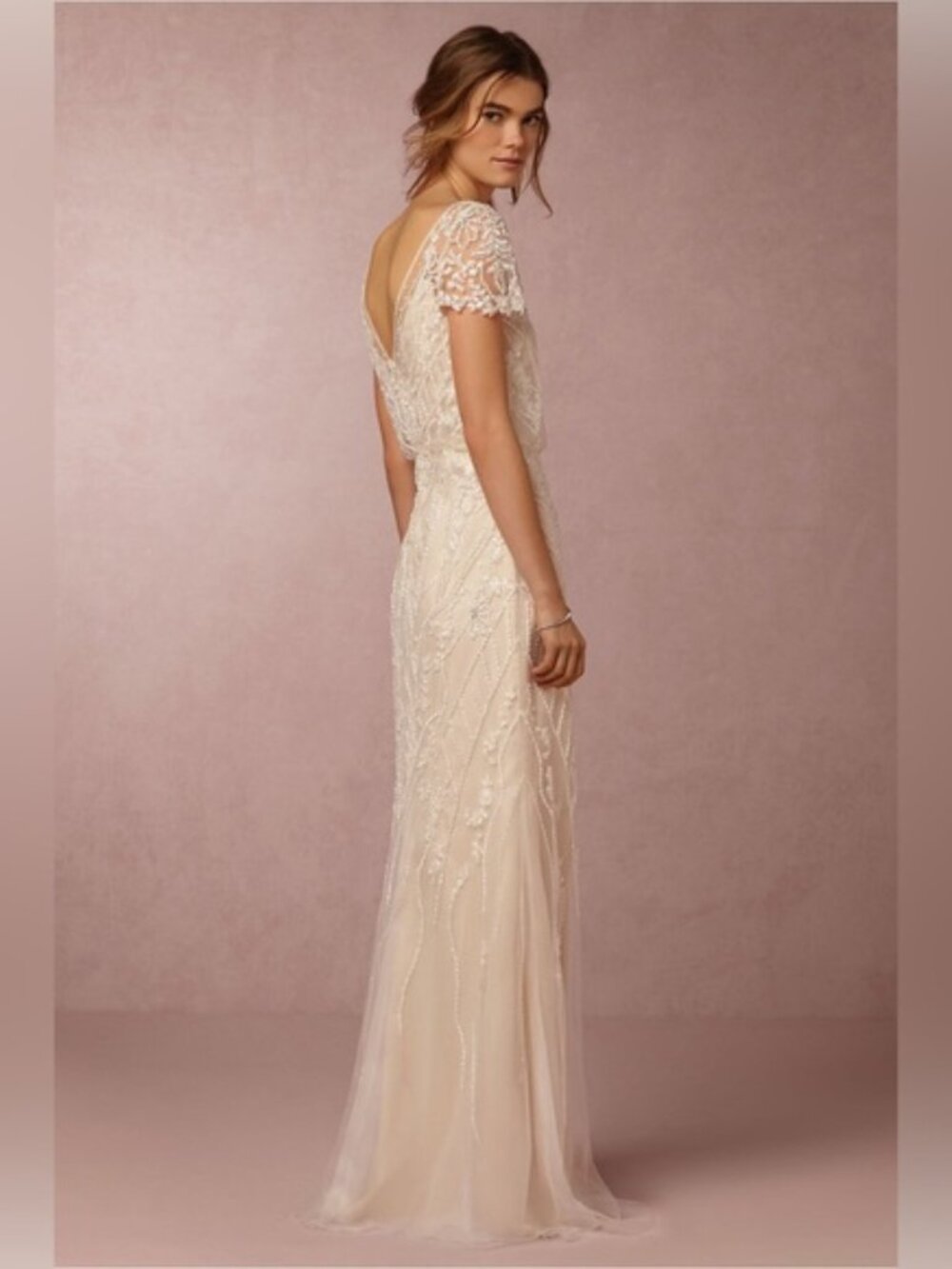 BHLDN Aurora Etoile Wedding Gown Size 2